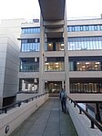 Irene Manton building seen across the bridge from the Garstang Wing, University of Leeds (5th December 2014).JPG