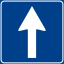 Italian traffic signs - senso unico frontale.svg