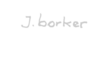 handtekening van Jacques Borker