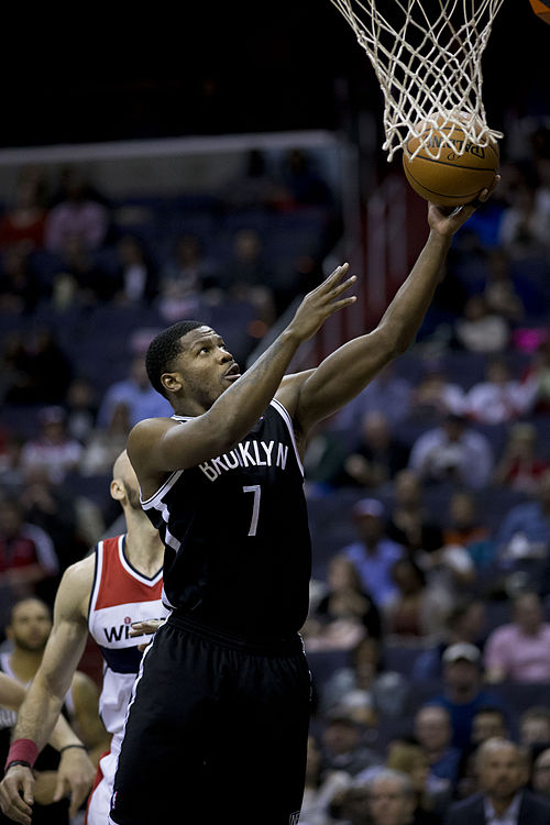 Johnson with the Nets in 2014