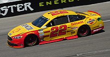 Logano's race-winning car during the 2017 Toyota Owners 400 Joey Logano Richmond 2017.jpg