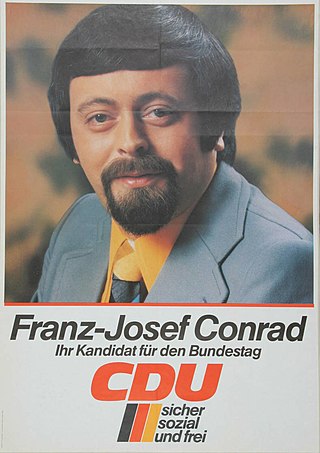 <span class="mw-page-title-main">Franz Josef Conrad</span> German politician