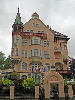 Vila Smetana, stav v květnu 2019