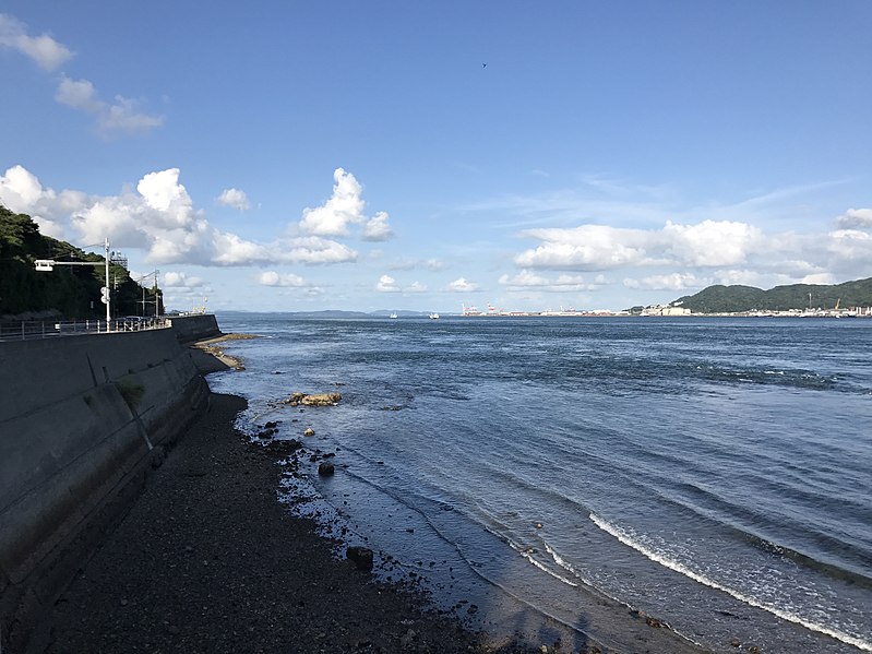 File:Kammon Strait from Mimosusogawa Park.jpg