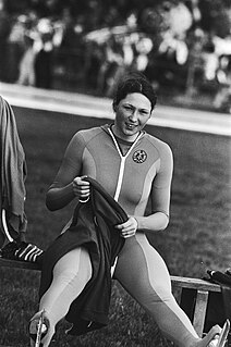 Karin Enke German speed skater