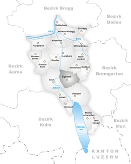 Egliswil - Localizazion