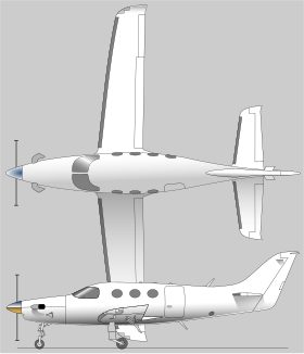 Turmfalke Flugzeug Illustration