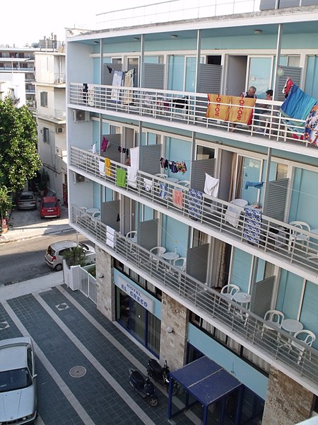 File:Kilátás az erkélyről - View from the balcony (Hotel El Greco) - panoramio.jpg