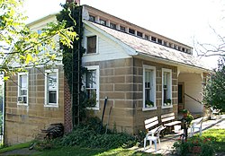 O Frederick Kindleberger Stone House na State Route 556