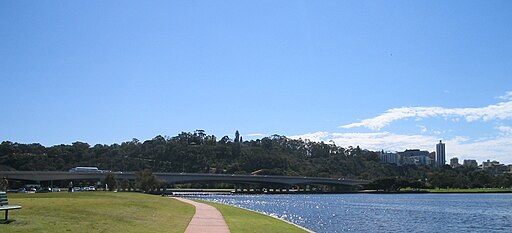 Kings Park from South Perth