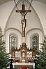 Altar of the church of St. Antonius Einsiedler in Fleckenberg