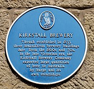 Kirkstall Brewery Blue Plaque Kirkstall Brewery Blue Plaque.jpg