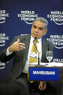 Kishore Mahbubani Singaporean academic, diplomat and geopolitical consultant