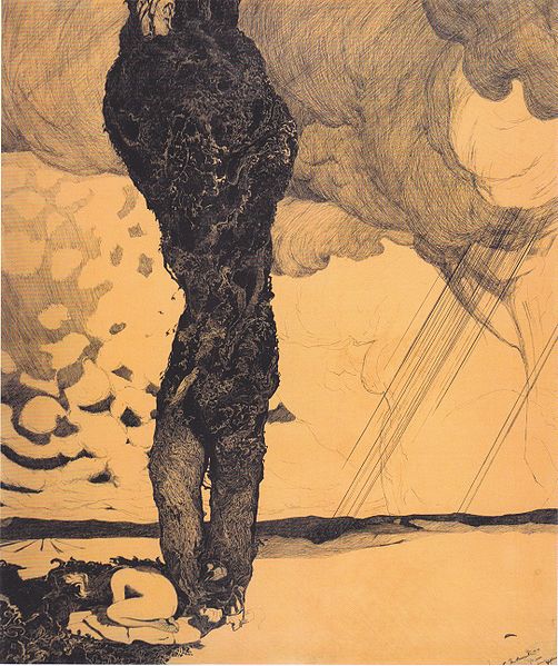 File:Klemens Brosch - Skizze zu Sturm - 1910.jpeg