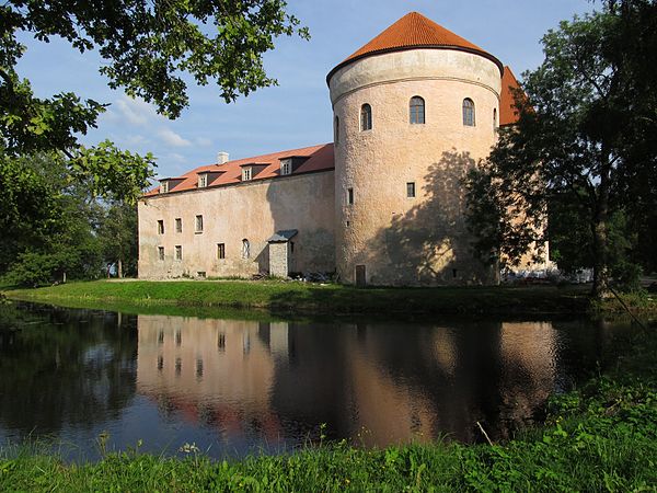 Koluvere Castle, the site of the 1573 Battle of Lode between the Swedish and invading Russian troops during the 1558–1583 Livonian War. The war ended 