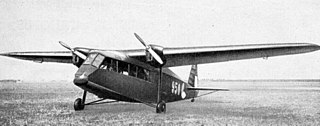 Koolhoven F.K.49 Dutch aerial survey aircraft
