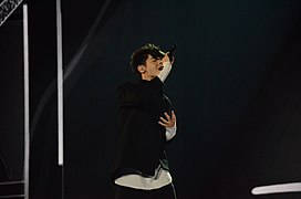 Kristian Kostov in Kyiv (2017)