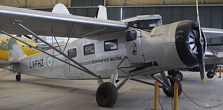 Fairchild 82D on display in Moron, Argentina