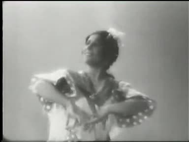 Fil: La Argentinita - Alegrias (ca. 1935). Webm