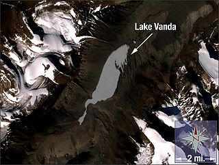 <span class="mw-page-title-main">Lake Vanda</span> Hypersaline lake in Antarctica