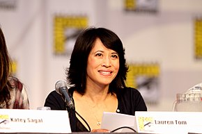 Lauren Tom in 2010 at San Diego Comic-Con