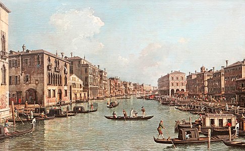 Canaletto : Le Grand Canal