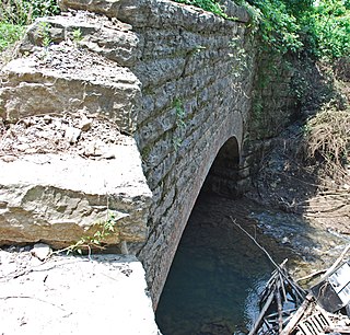 Lebanon Road Stone Arch Bridge United States historic place