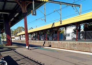 <span class="mw-page-title-main">Lewisham railway station, Sydney</span> Railway station in Sydney, New South Wales, Australia