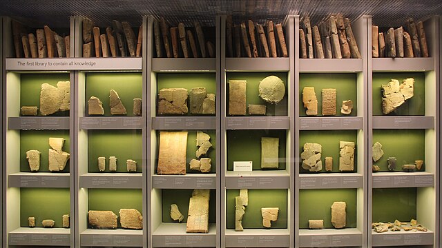 The Library of Ashurbanipal in the British Museum