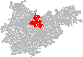 Localisation de Communauté de communes du Sud Quercy de Lafrançaise