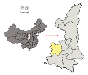 Location of Baoji Prefecture within Shaanxi (China).png