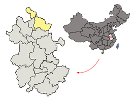 Kaart van Suzhou