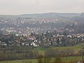 Blick über die Stadt von Osten