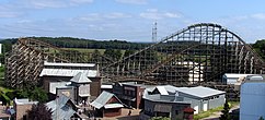 Bandit wooden roller coaster