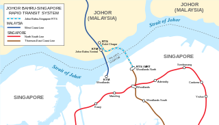 Johor Bahru–Singapore Rapid Transit System Cross-border rapid transit system