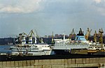 M/S Mare Balticum i Tallinns hamn 1996.