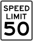 Speed Limit sign