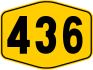 Federal Route 436 shield}}