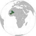 Mali (orthographic projection)