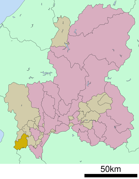 File:Map.Kamiishizu-Town, Gifu.svg