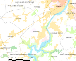 Villerest - Localizazion