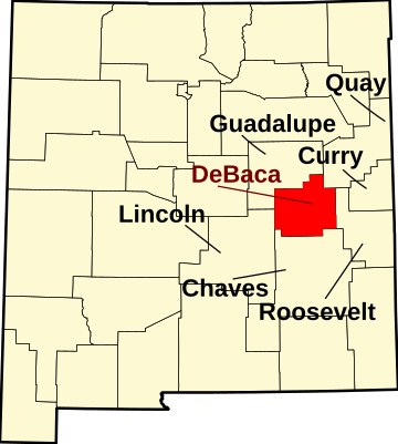 National Register of Historic Places listings in De Baca County, New Mexico