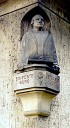 Martin-Luther-Skulptur Radeberg Gemeindehaus