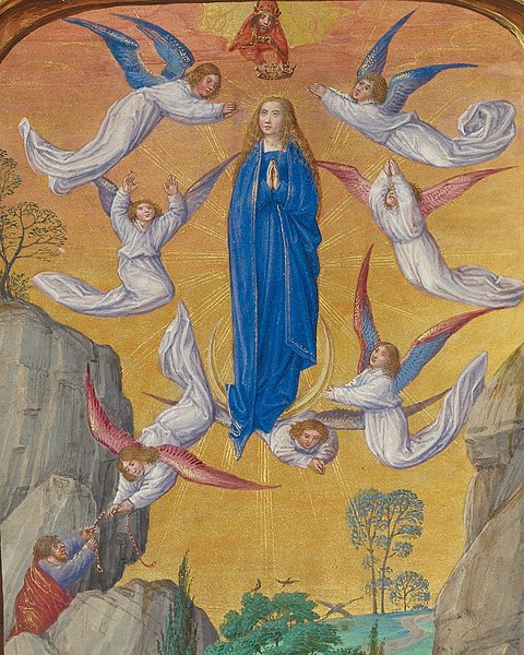 File:Master of James IV of Scotland (Flemish, before 1465 - about 1541) - The Assumption of the Virgin - Google Art Project (cropped).jpg