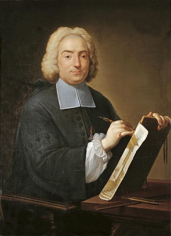 Filippo Juvarra (c. 1707), by Agostino Masucci (Real Academia de Bellas Artes de San Fernando, Madrid)