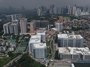 McKinley Hill Fort Bonifacio from air (Taguig; 10-17-2023).jpg