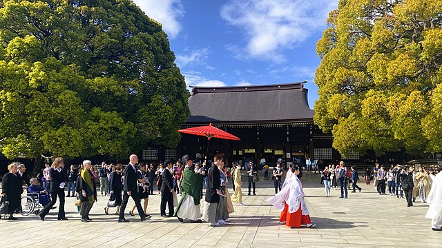 Meiji Jingu Shrine Main Hall in 2023