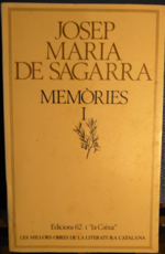 Miniatura per Memòries (llibre de Josep Maria de Sagarra)