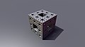 * Nomination Menger sponge with raytraced shadow. --PantheraLeo1359531 07:52, 1 August 2019 (UTC) * Promotion  Support Good quality. --GRDN711 17:25, 1 August 2019 (UTC)