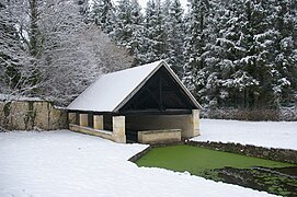 Lavoir sous la neige